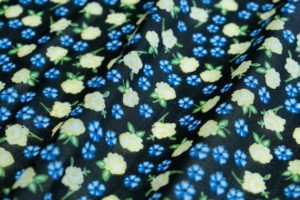 Floral Printed Dress Fabric