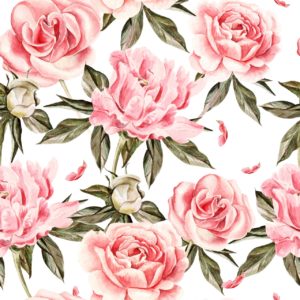 new Flower print fabric