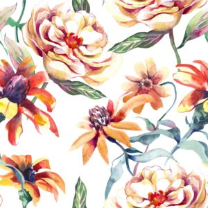 Floral Pattern Digital Print